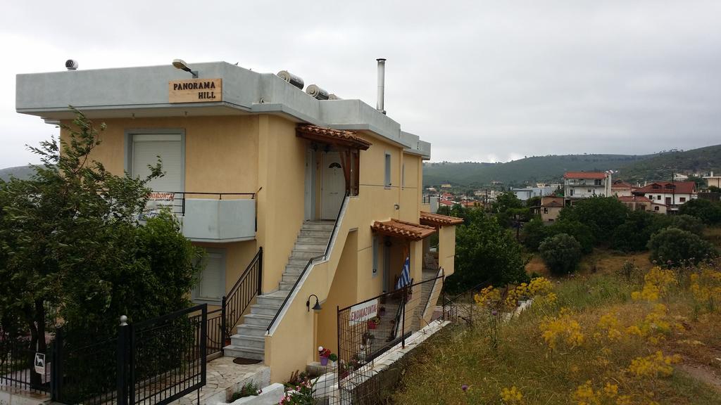 Ferienwohnung Panorama Hill Grammatiko Exterior foto